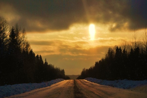 По дороге в Любытино
