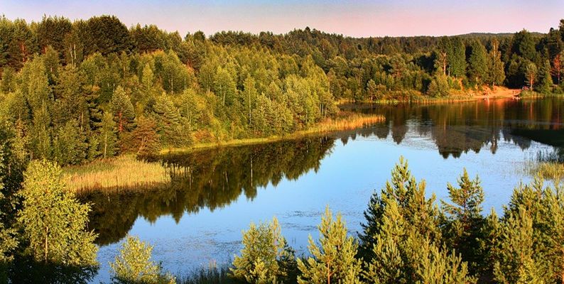 Лесное озеро.
Автор: fedot-lil
Источник: http://fotki.yandex.ru/users/fedot-lil/view/224080/?page=0

