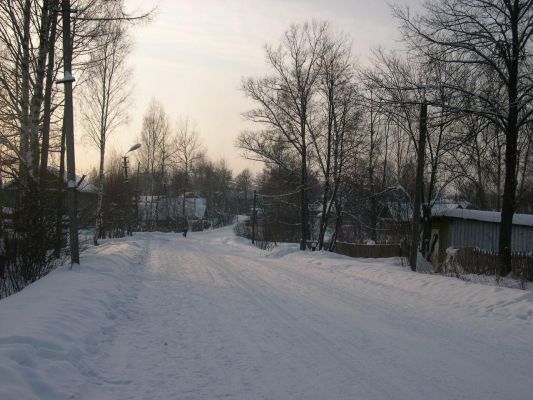 Улица Советов зимой 
Захаpова Даша 

